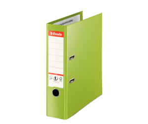 Biblioraft Esselte No.1 Power Jumbo Plus VIVIDA, PP/PP, 80 mm, verde