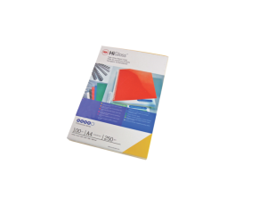 Coperta legare documente GBC, carton lucios, A4, 250 gsm, 100 buc/set, albastru