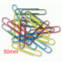 AGRAFE BIROU NR 5 COLOR 100 bucati/cutie