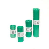 Saci menaj 60litri 20 bucati/set Optimum colorati Verde