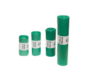 Saci menaj 240litri 10 bucati/set Optimum colorati Verde