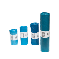 Saci menaj 240litri 10 bucati/set Optimum colorati Albastru