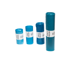 Saci menaj 240litri 10 bucati/set Optimum colorati Albastru